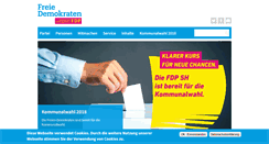 Desktop Screenshot of fdp-sh.de